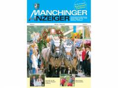 Titelseite des Manchinger Anzeigers vom August 2007