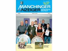 Titelseite des Manchinger Anzeiger Juli 2007
