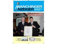 Titelbild Manchinger Anzeiger Juni 10