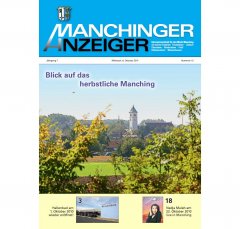 Titelbild Manchinger Anzeiger Oktober 2010