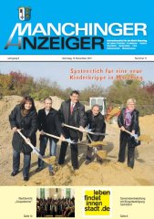 Manchinger Anzeiger vom November 2011