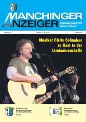 Manchinger Anzeiger vom April 2013