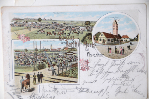 Barthelmarkt Postkarte
