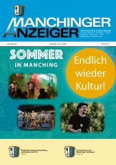 Manchinger Anzeiger vom Juli 2021