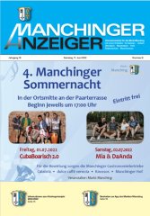 Manchinger Anzeiger 06 2022