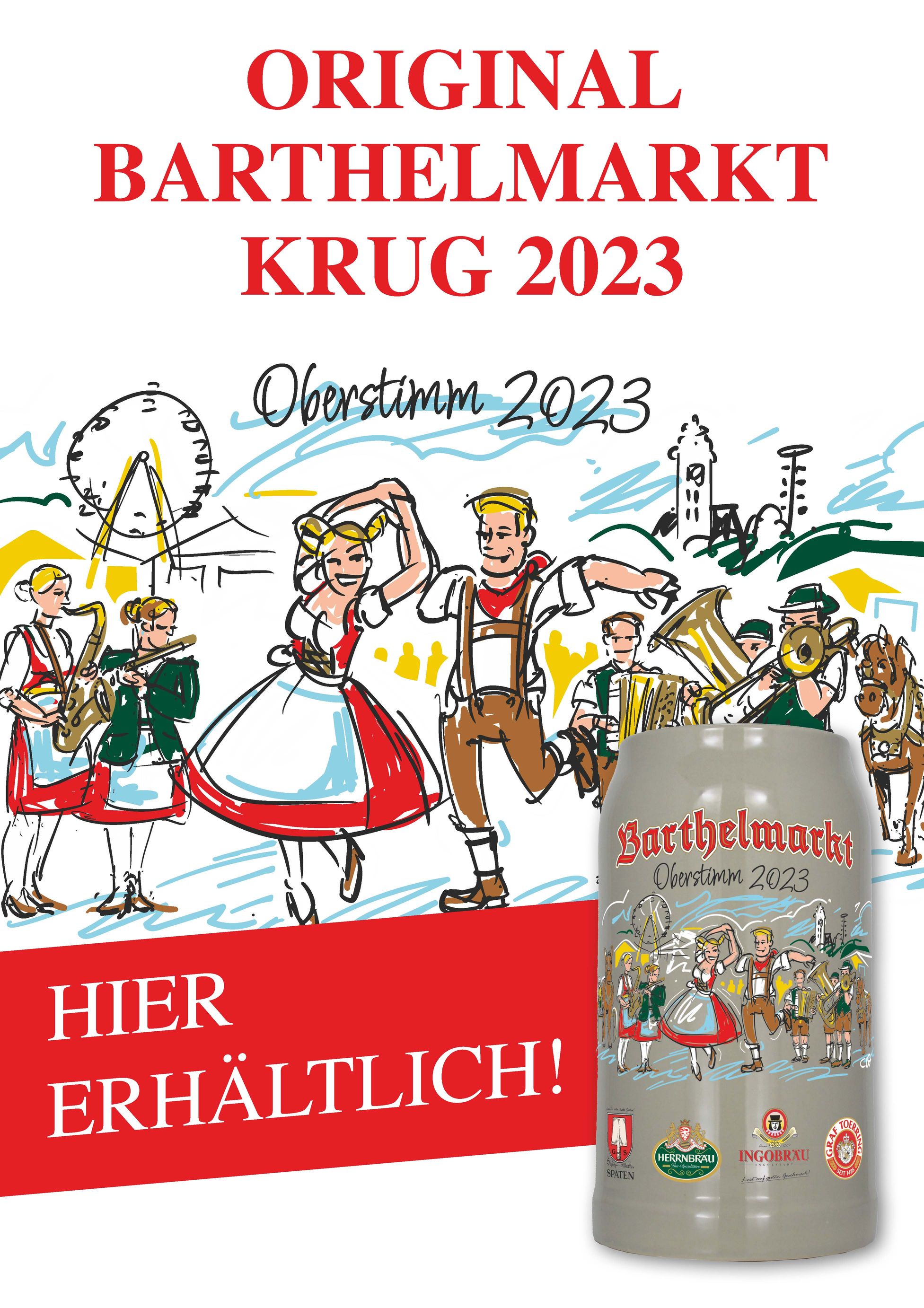 Barthelmarktkrug 2023 Plakat