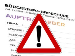 Achtung falsches Formular Bürgerbroschüre
